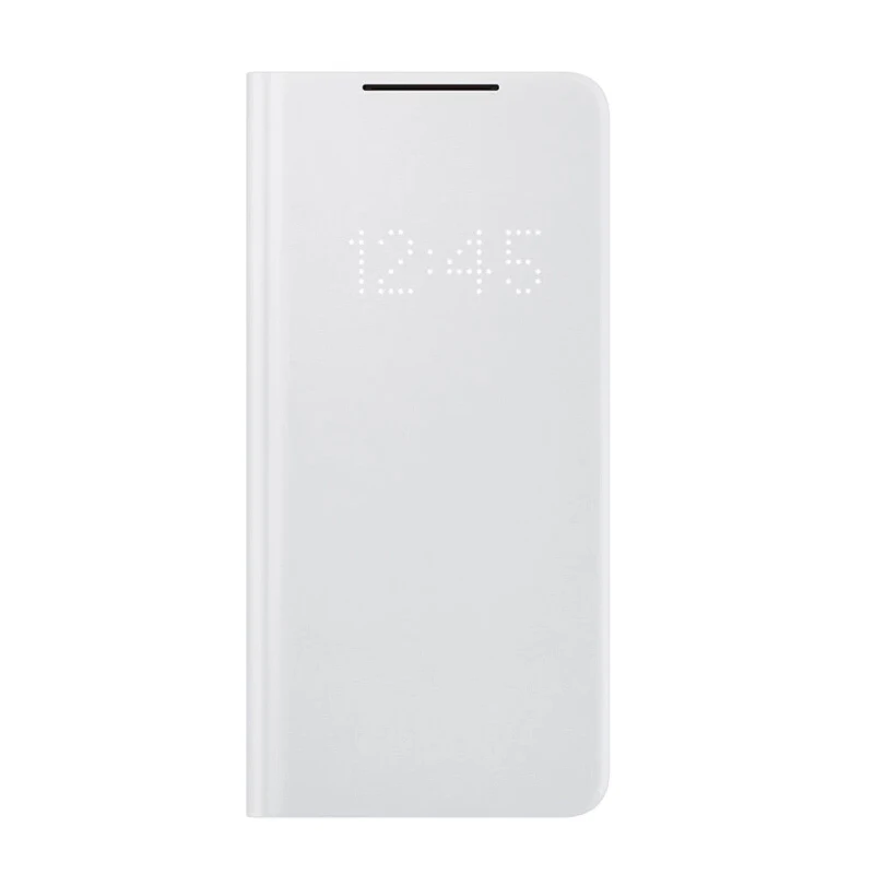 Original Samsung Galaxy S21 Ultra LED View Cover Protective Phone Case Tap Control Card Pocket Customizable Shockproof EF-NG998 image 3