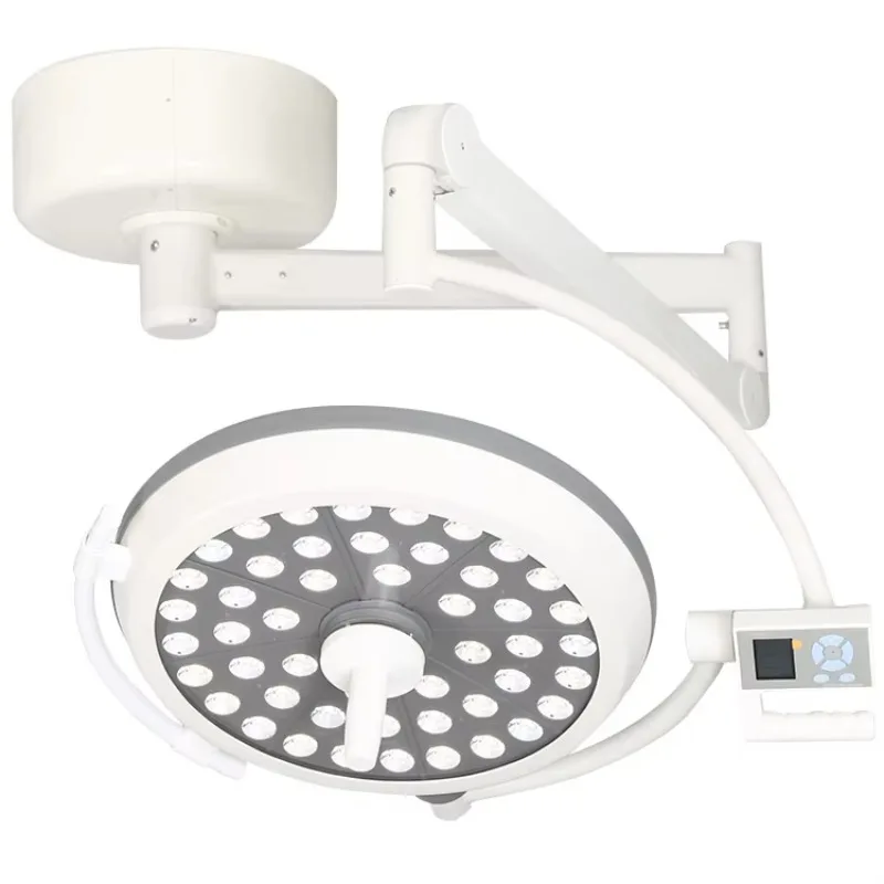 

Veterinary Mounted Ceiling Double Head Halogen Surgical Operation Light KELED500 KELED700 Ot Led Surgical Lamp for Animal Care