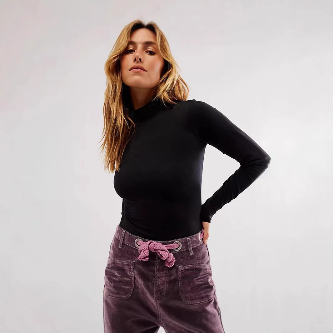 

Women's High Collar apewear Bal Jumpsuit Street Sle Summer High Waist ort Pants Sexy Tie Design Base Layer