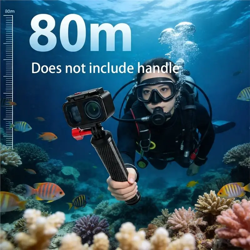 M07K-For DJI Osmo Nano Waterproof For DJI Osmo Nano Diving Case For Nano Protective Shield For DJI Osmo Nano Camera view 5