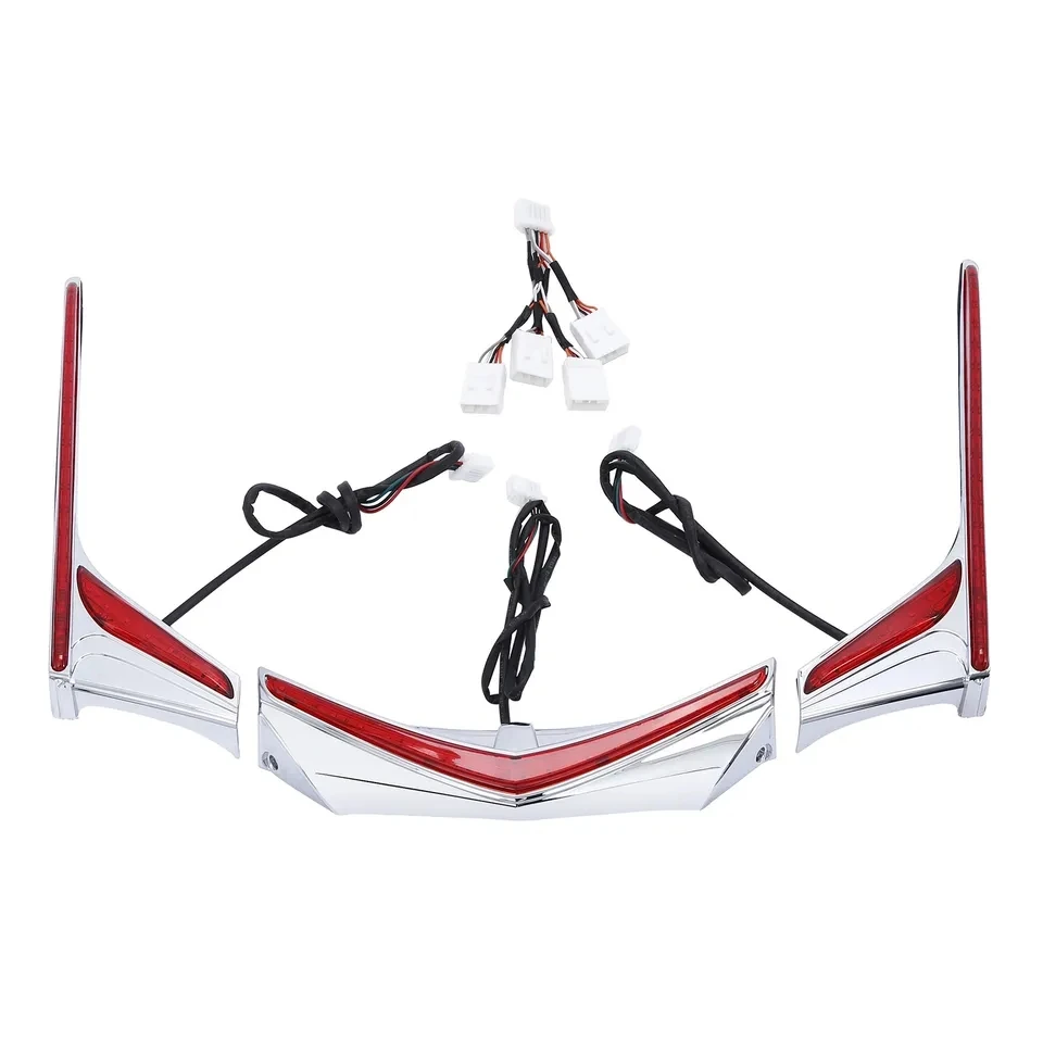 Fender Tip Run Brake LED Light Strips For Honda Goldwing GL1800 2012-2017 F6B 2013 2014 2015 2016 Motorcycle