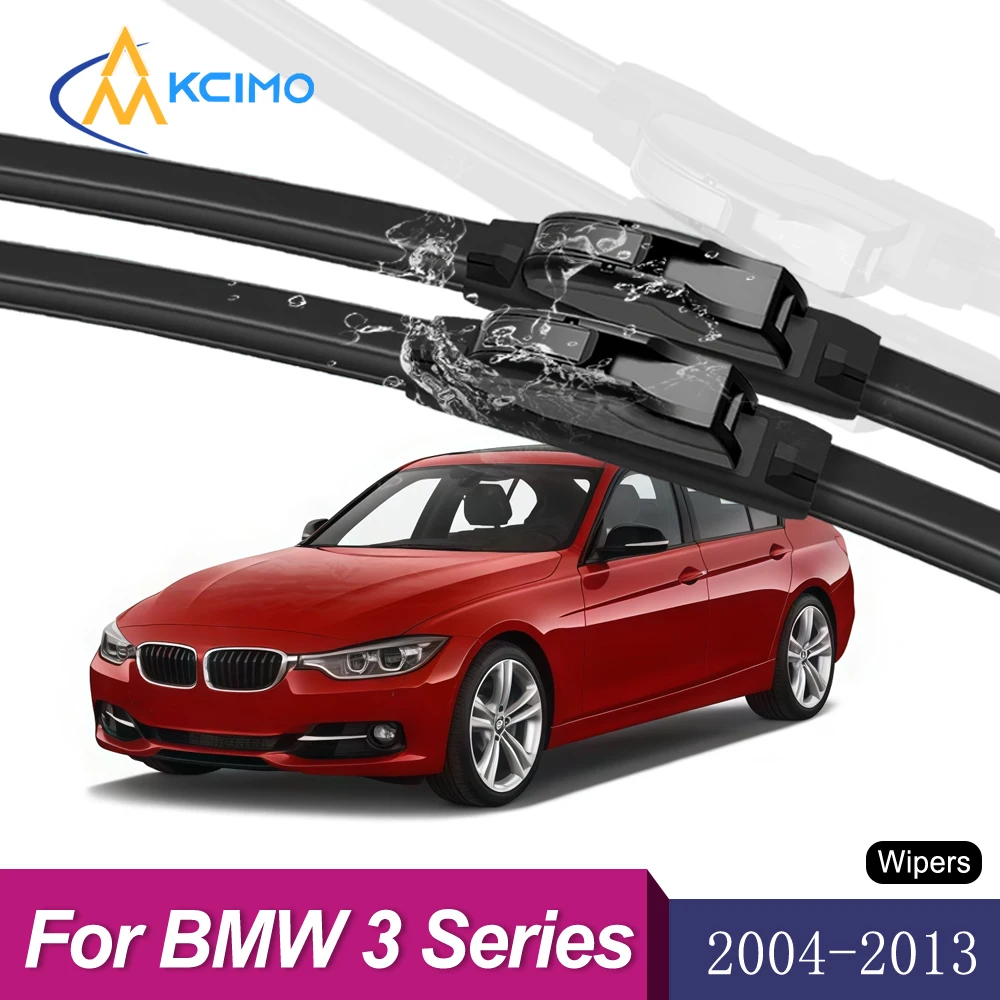 

Easy Clip 2PCS Windshield Wipers For BMW 3 Series E90/E91/E92/E93 2004-2013 Quiet Blades Direct Fit Front Wiper Blade Set