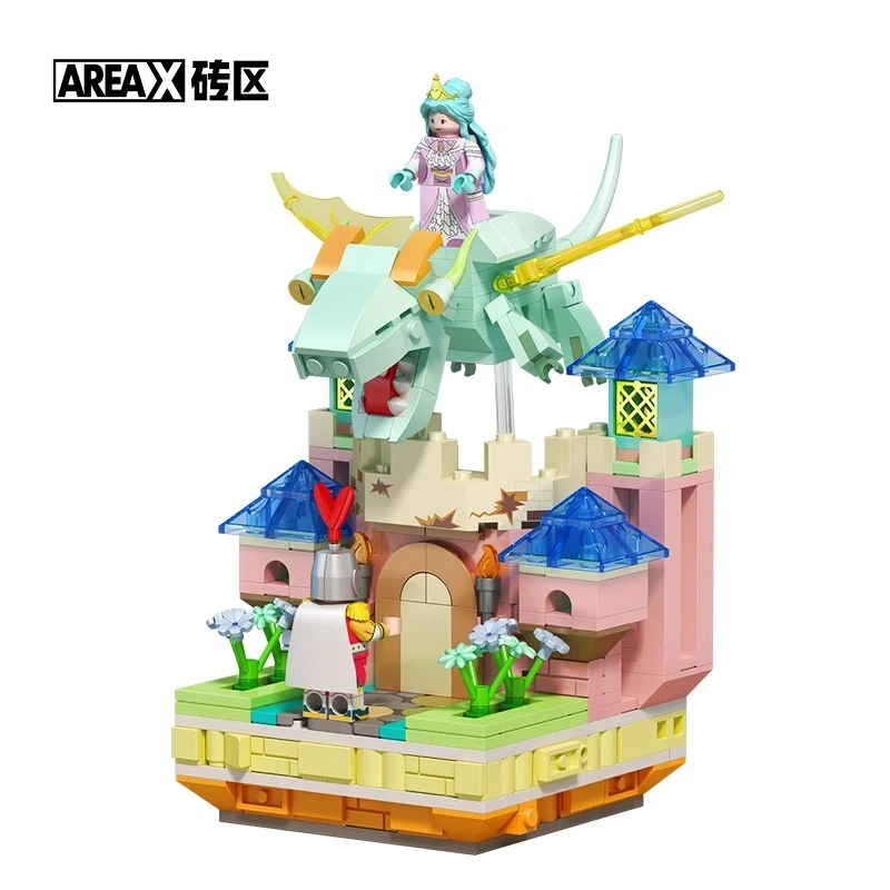 

AREAX Fairy Tale Trendy Scene Small Particles Building Block Assembly Model DIY Puzzle Toys Kids Birthday Gift Toys Decorative