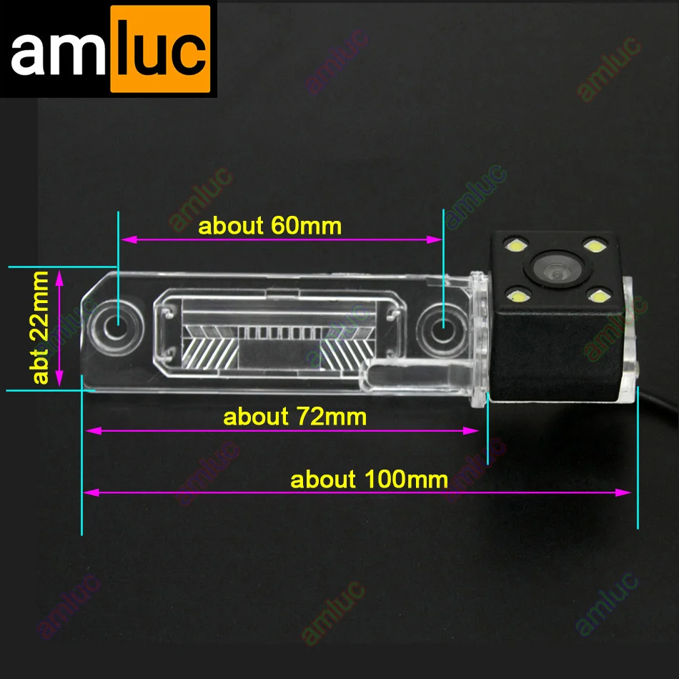 For Skoda Superb VW Magotan Polo Bora Golf Jetta Passat CC Touran Caddy Multivan T5 Volkswagen Car Reverse Rear View AHD Camera