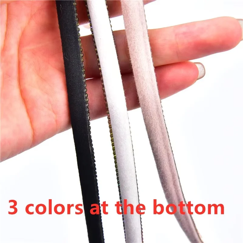 5/10 Meter Sparkling Semi-Circular Rhinestone Tube 5/8 Rows Diamond Wrapped Cotton Rope DIY Wedding Dress Clothes Hair Clips Sho
