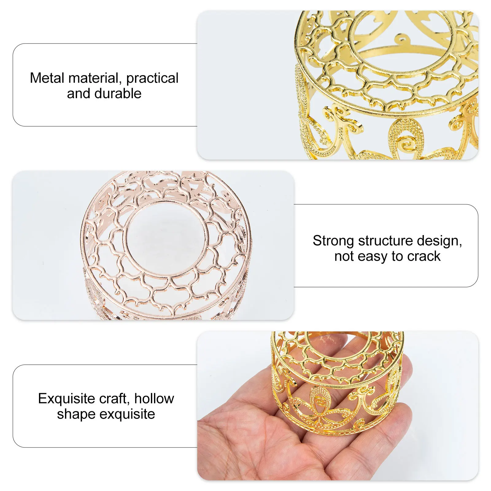 

2Pcs Wax Seal Melter Metal Melting Furnace Durable Wax Stove Creative Design Gift for DIY Metal Melting Warmer