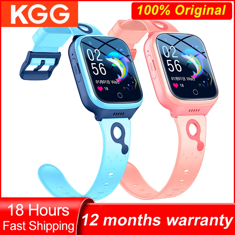 K9 Kids 4G Smart Watch Phone With 1000mAh Big Battery Video Call GPS Location SOS Call Back Monitor Children Gifts SmartWatch