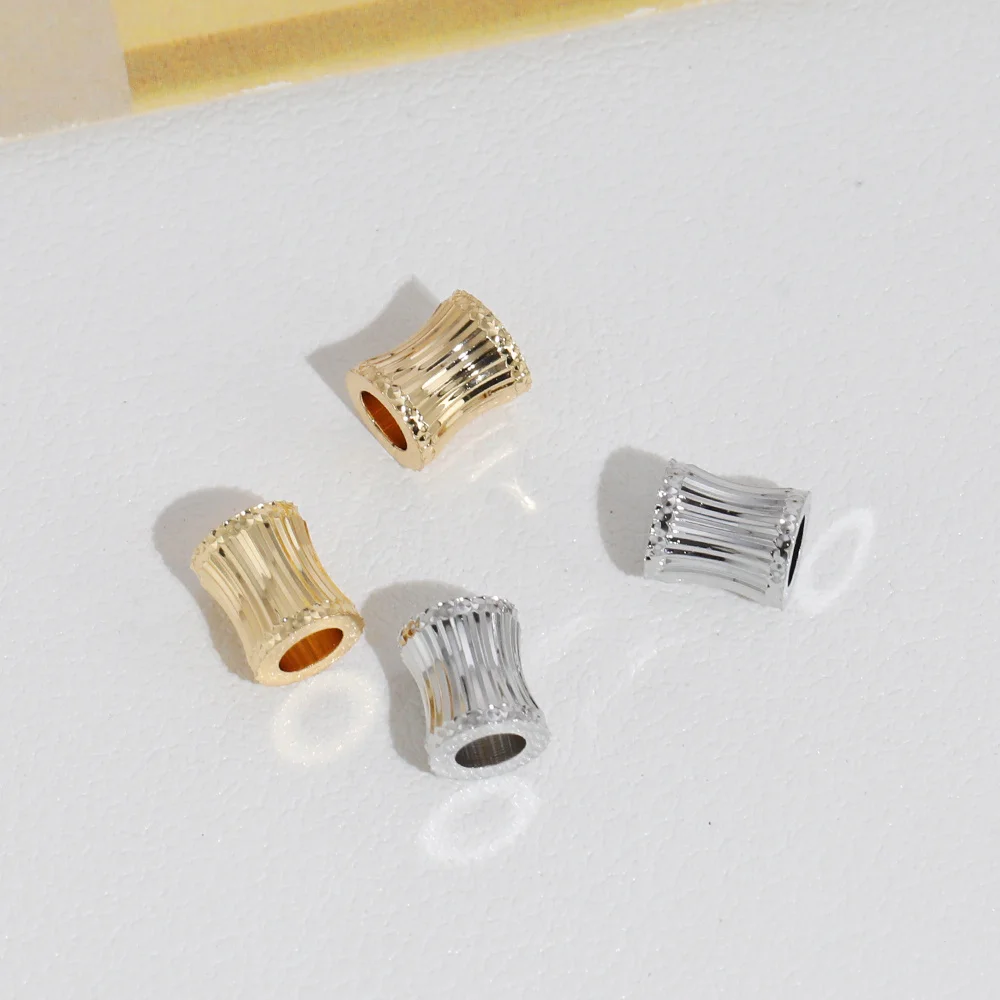 

Cordial Design 20Pcs 6*7MM Hand Made/Jewelry Findings/Copper/Bracelets Accessories/Genuine Gold Plating/Spacers Beads #194996