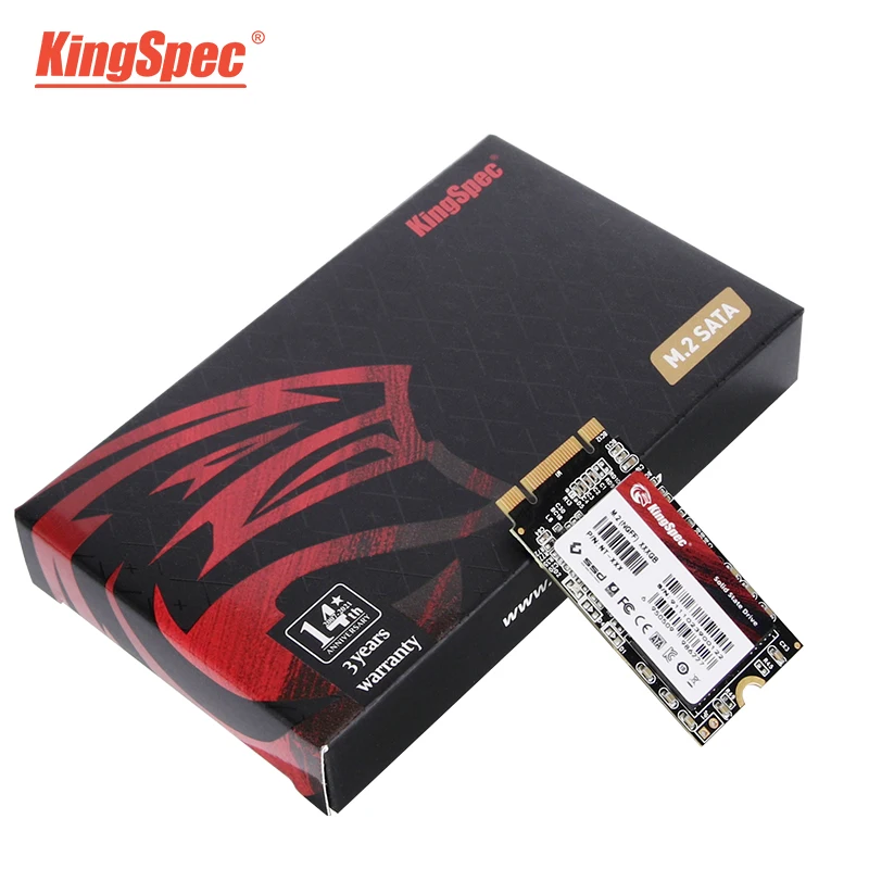 KingSpec-Disco Rígido Interno para Desktop, Laptop, Computador, SSD, NGFF, SATA, SSD, 120GB, 240GB, 1TB, 2TB, M2, 2242, 2280