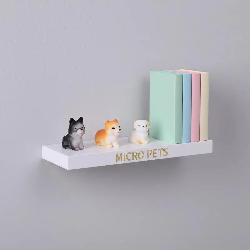Mini Resin Puppy Dog Figurines 2PCS Kawaii Cute Animal Models for Dollhouse Ornament DIY Keychain Jewelry Making Supplies