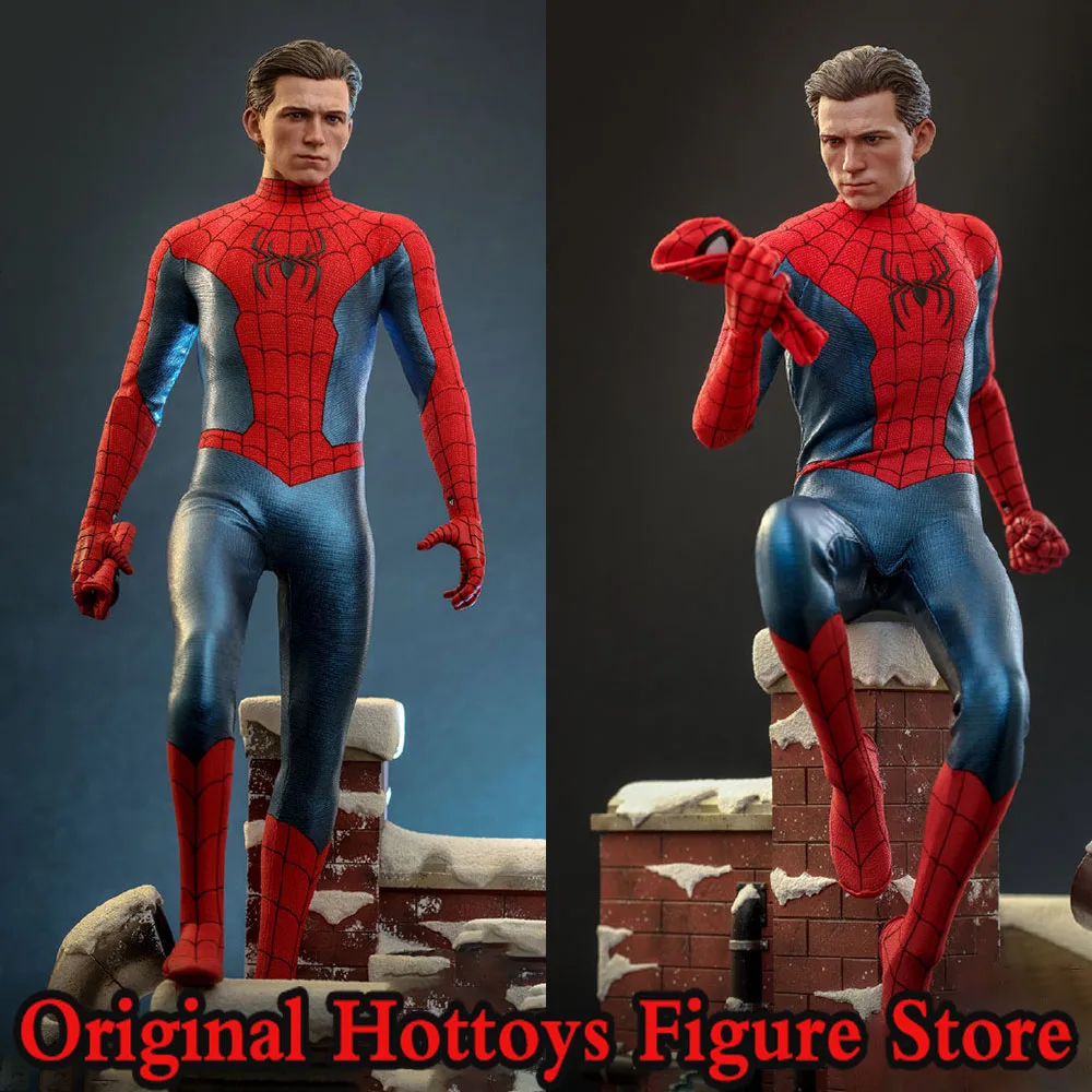 HT Hottoys MMS679 1/6 Scale Men Soldier Spider-Man：No Way Home Superhero Combat Shirt Full Set 12-inch Action Figure Model Gifts