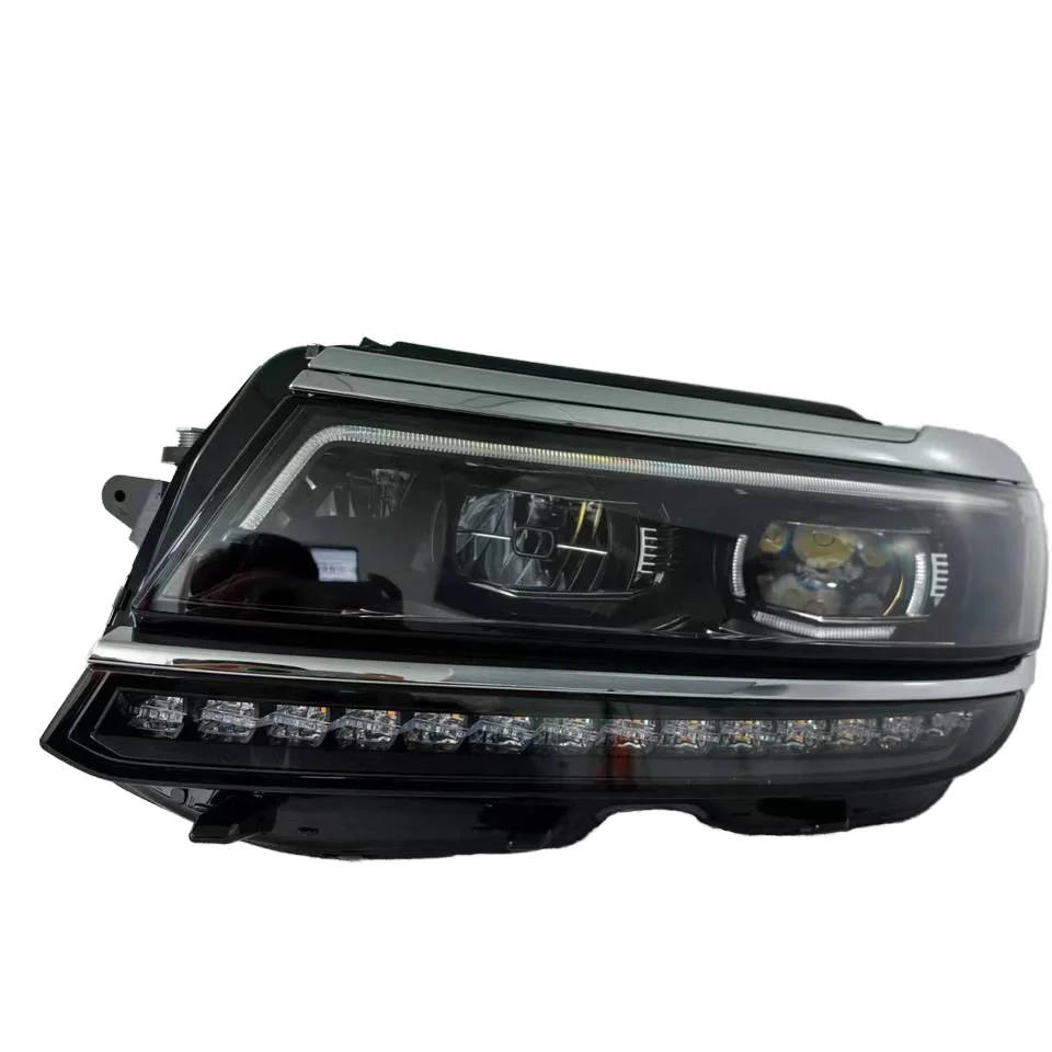 12V LED Headlight Assembly for Volkswagen Tiguan, Compatible with VW T6 Multivan 2018 & T7 Transporter, Premium Front Head Lamp