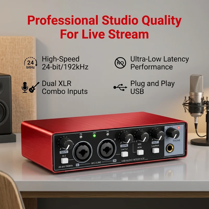 YAMNWEO MD21 Interface de Áudi - Audio Music Production avaliação e preço
