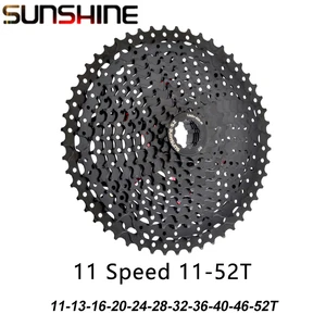 كاسيت أسود SUNSHINE 8S 9S 10S 11S 12S MTB دراجة الطريق Freewheel 11V 12V 42/46 / 50T 52T ل M5100 M6100 M7100 HG Hub أعلى 8 مبيعات الزلاجات الدوارة مقاس 46 - No2