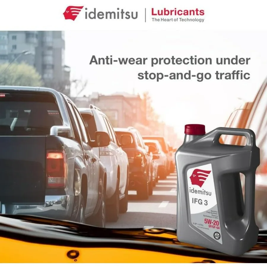 IFG 3 5W-20 Моторное масло, полностью синтетическое – 5 литров |   Сертифицированное моторное масло SP/GF-6A для двигателей TGDI и PFI |   Производитель для Максимального Э