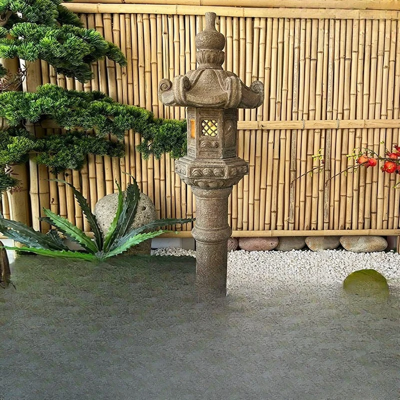 

Stone lamp Chinese-style Japanese antique villa outdoor