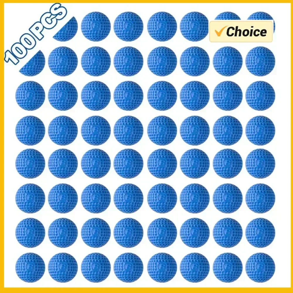 HColorfulRefilBallsGolfEVA bolas suaves de espuma Apollo bala para juguetes pistola Rival Zeus Apollo recarga juguetes regalo de Navidad para niños
