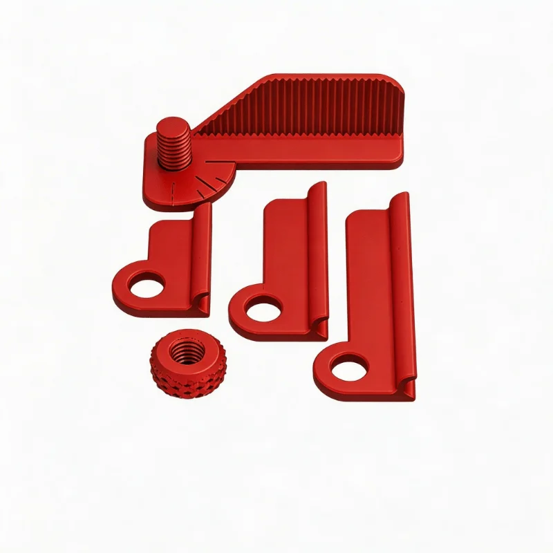 5-Angle Adjustable Drill Guide 0°30°45°60°90° Precision Positioning Drill Jig 3 Length Replaceable Portable Woodworking DIY Tool