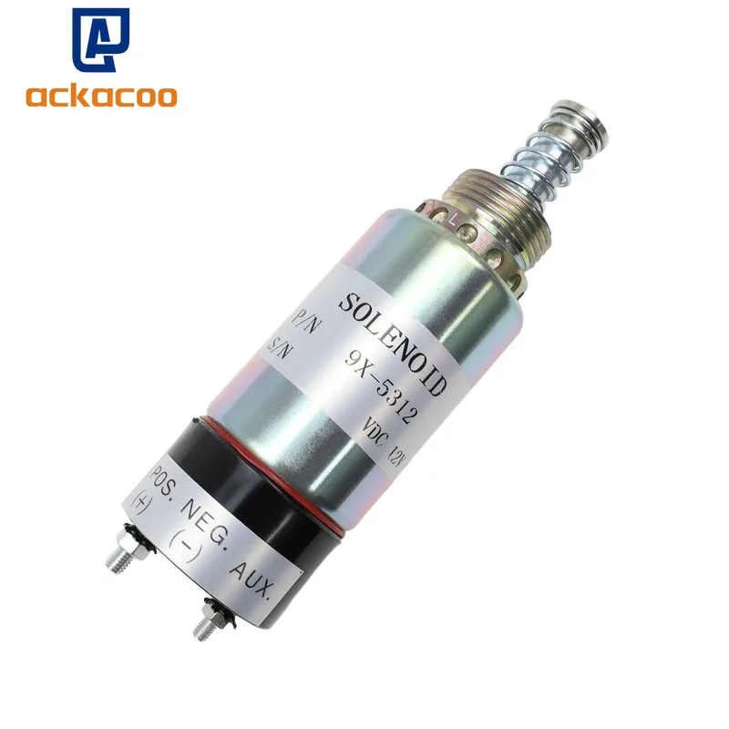solenoide-d'arret-de-carburant-12v-2-bornes-9x-5312-125-5771-fss0070-pour-cat-3114-3116-3126-–-pieces-de-rechange-9x5312-1255771