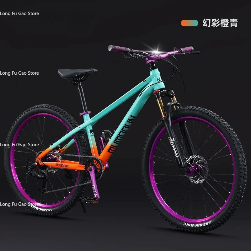 Fried Street Flower Drum Soil Slope Bike Mountain Bike Bike Teen Male Professional Off-Road Oil Brake Hard Tail Student