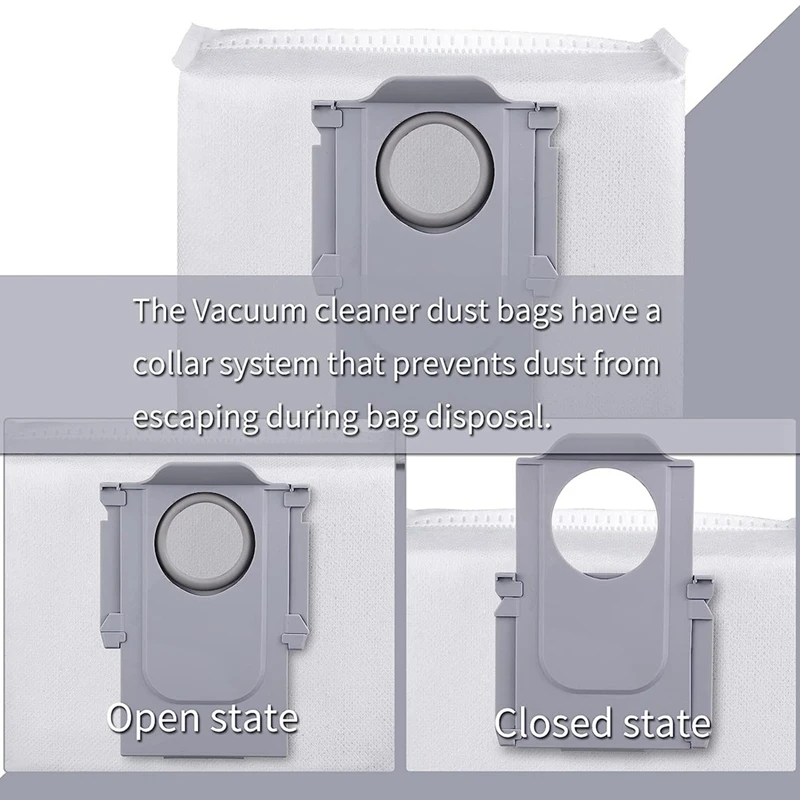 22PCS For Roborock S8 Pro Ultra Robot Vacuum Cleaner Dual Main Brush Side Brush Filter Mop Dust Bag Accessories Kit