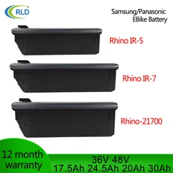 Rhino7 Reention Li-ion E-bike battery 21700 36V 48V 17.5Ah 14Ah 24Ah 30Ah 20Ah for Himo LIGHTNING C26 Max 1Up 700 Series Battery