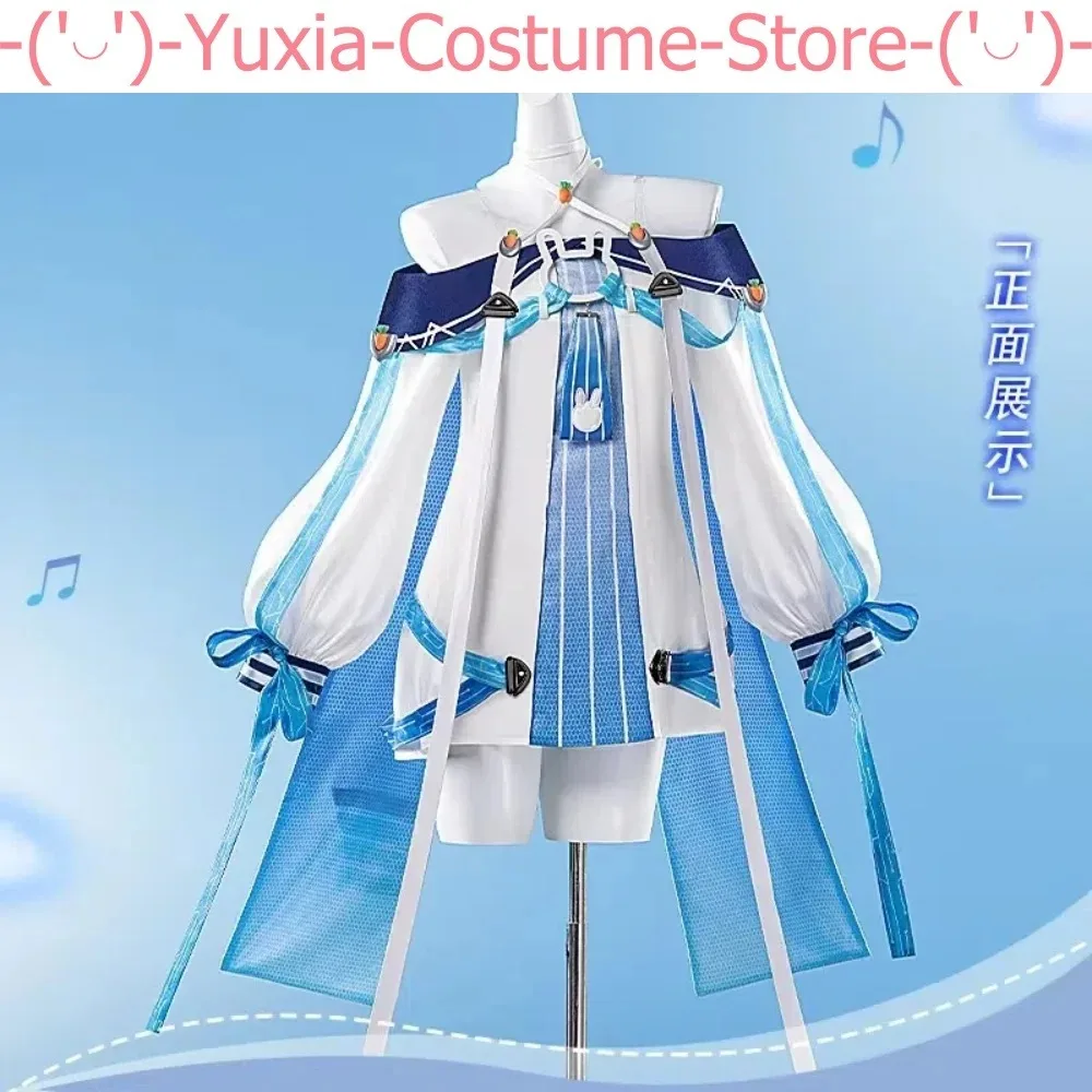 Yuxia Azur Lane USS Laffey Game Suit Lovely Dress Uniform Cosplay Costume Halloween Carnival Party Role Play Outfit Women