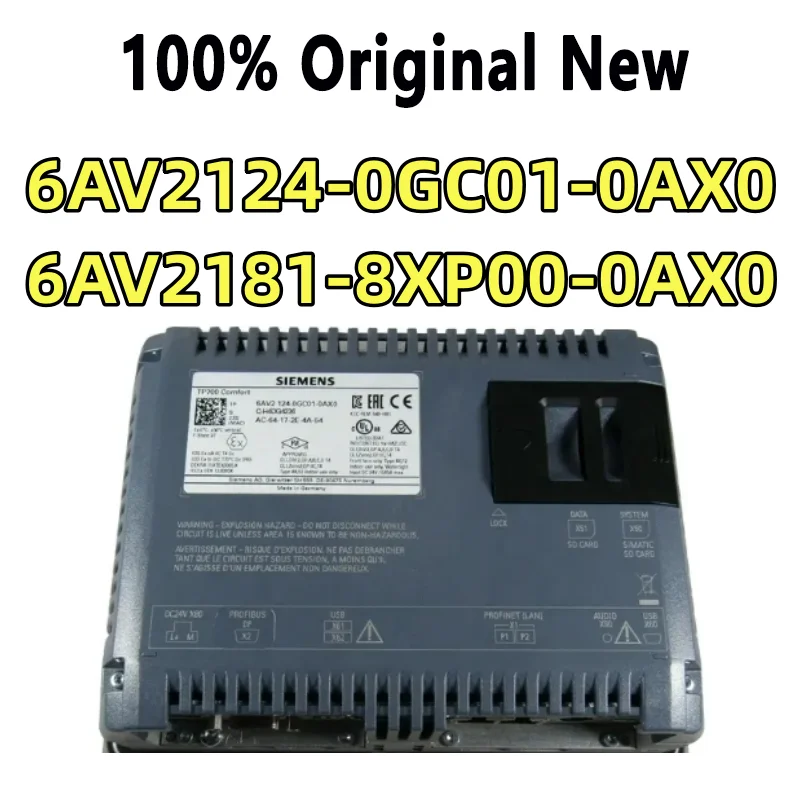 100% Tested   6AV2124-0GC01-0AX0  6AV2181-8XP00-0AX0