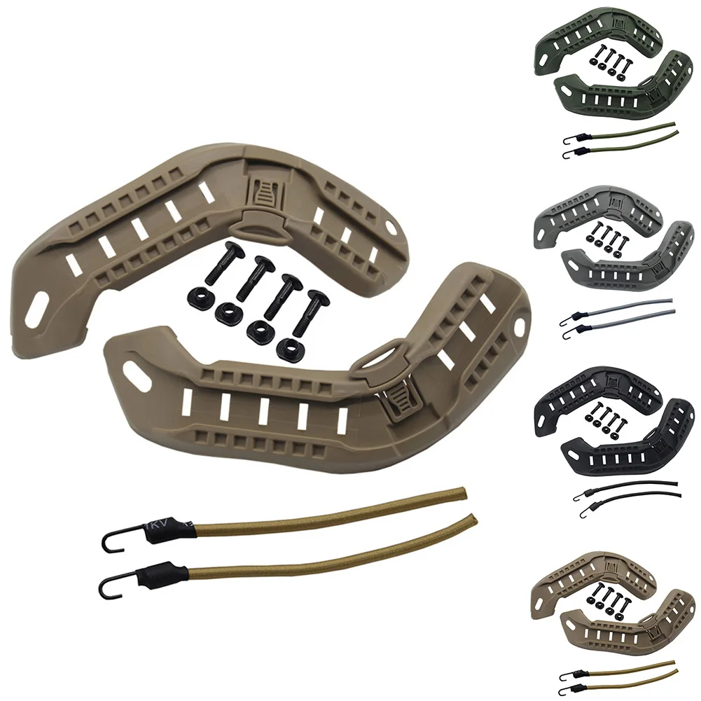 Tactical MICH2000 Helmet Side Guide Rail ABS ARC Helmet Mount Rail Military Airsoft Mich 2000 Helmet Accessories 1 Set