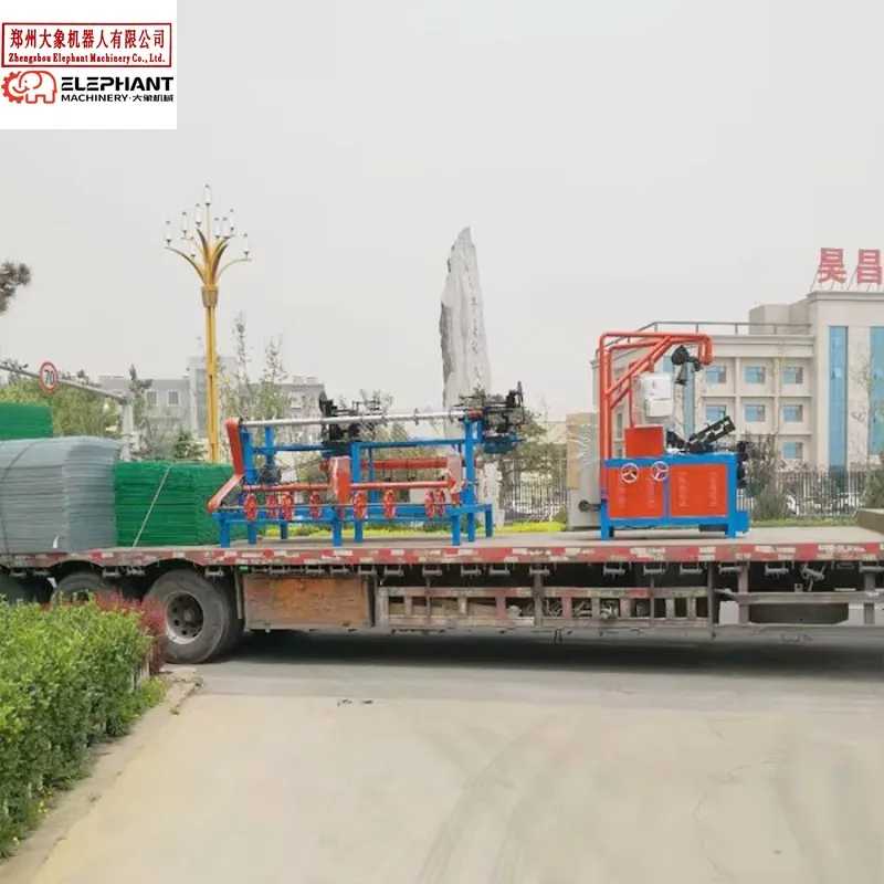 Anping Machine Factory's Automatic Diamond Mesh & Galvanized Chain Link Making Machine Wire Mesh Production Equipment