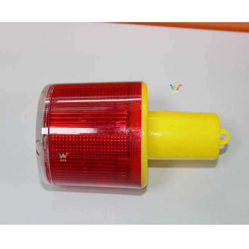 WDM ED Solar Powered Easy Installment Warning Flashing Beacon Strobe Light