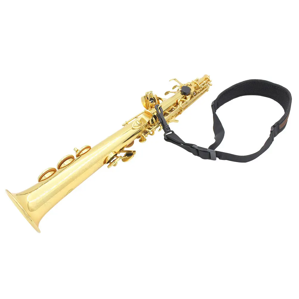

1pc Saxophone Shoulder Strap Adjustable Lambskin Neck Pad Ergonomic Design Durable Sax Hanging Straps Instrument Accessories