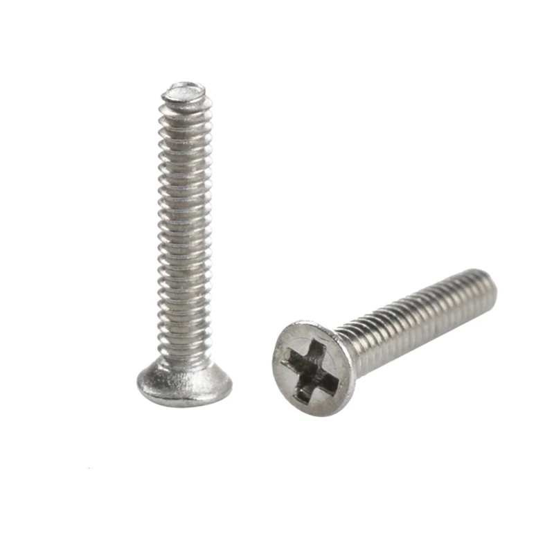 M1.2 M1.4 M1.6 M2 Parafusos Pequenos Cabeça Redonda Máquina Fio Pm Aço Inoxidável Micro Eletrônico Parafusos Pequenos