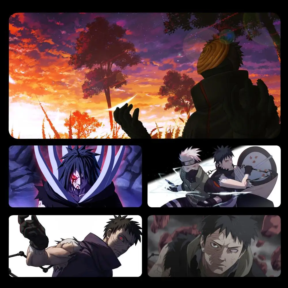 

Anime N-Naruto Uchiha Obito Mousepad Large Gaming Mouse Pad LockEdge Thickened Computer Keyboard Table Desk Mat