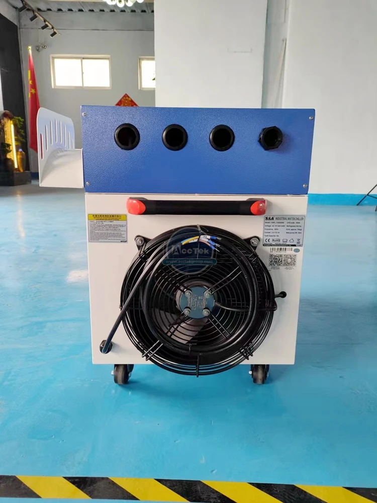 1000W 1500W Mini Tragbare Laser Rost Entfernung Faser Laser Reinigung Maschine