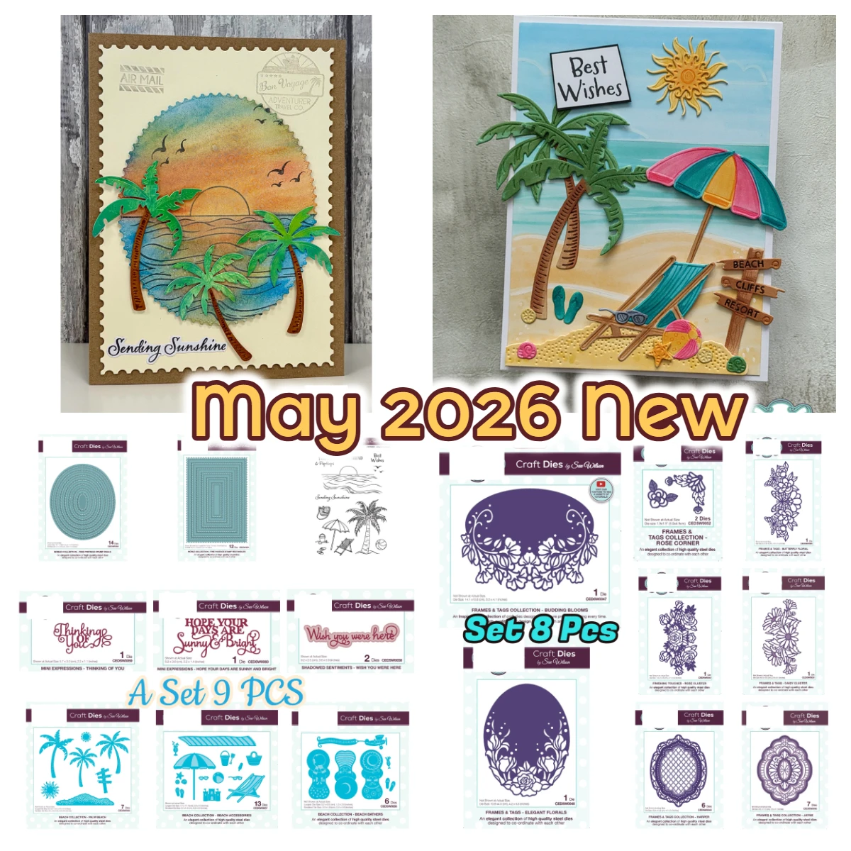 

Fine Postage Stamp Rectangles Metal Cutting Dies Stamps DIY Greeting Cards Handmade Scrapbooking Emboss Decoration May 2026 New