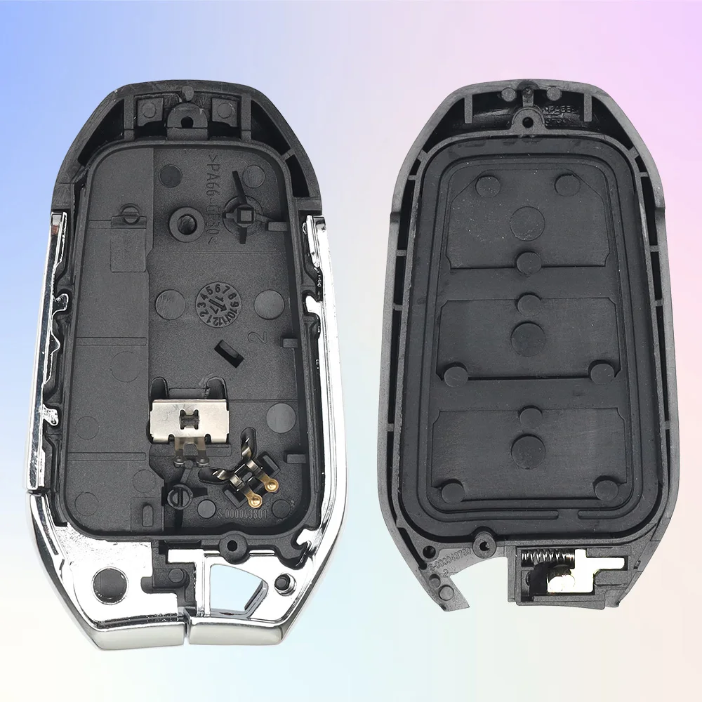 Zz  PCF7945/53 ID46/4A 433MHz Proximity Car Remote Key For Peugeot 208 301 308 508 3008 5008 Citroen C3 C4 C4L C5 Picasso DS5