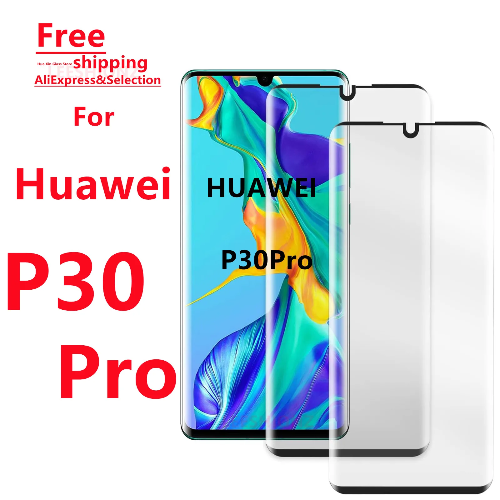Für Huawei P30Pro Gehärtetes Glas Displayschutzfolie - Smartphone-Schutz Geeignet für Huawei P30Pro Serie
