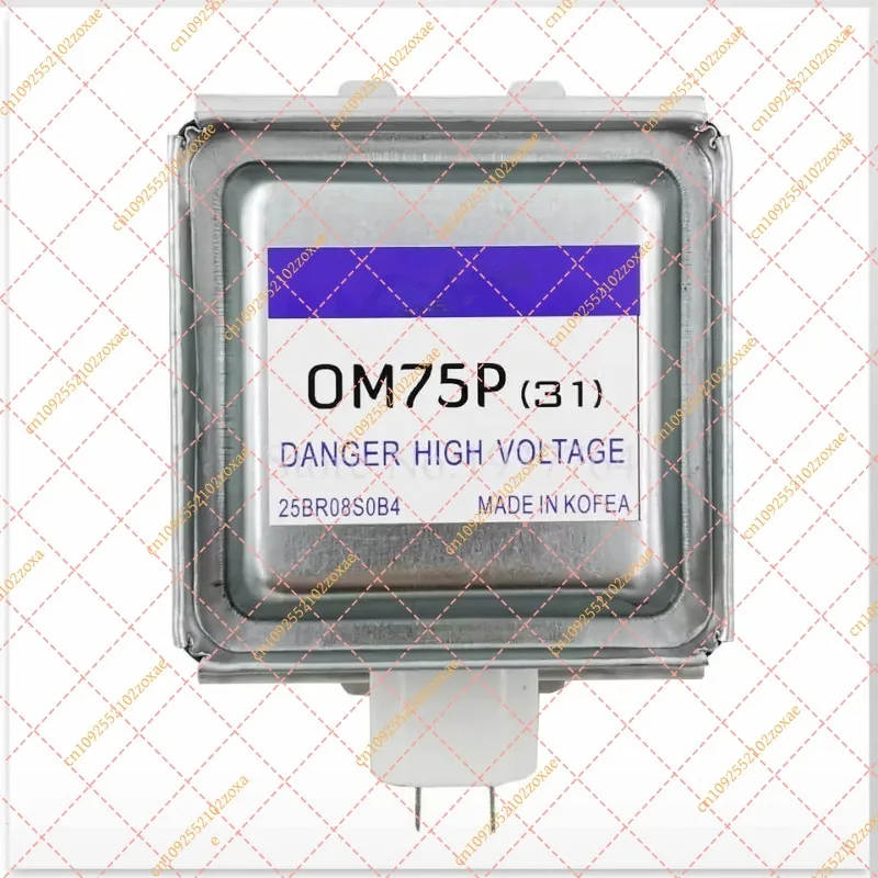 Magnetron OM75P(31) para horno microondas Samsung - Tubo de repuesto de alta potencia compatible con OM75P (31) (nuevo)