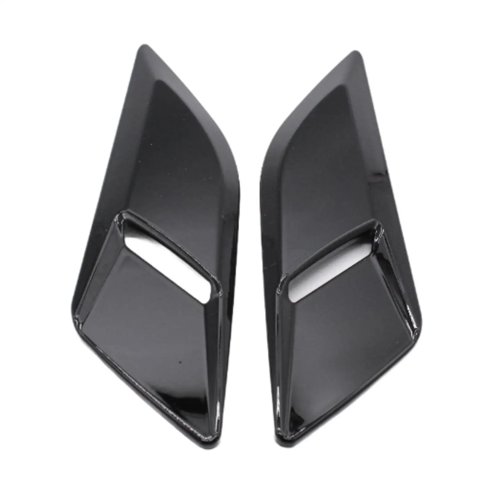 2x Front Bonnet Vent Insert Kits Simple Appearance Practical ABS Material