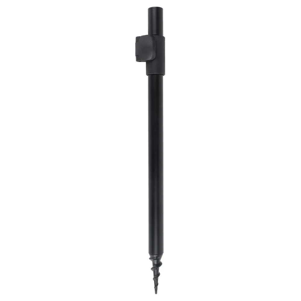 

2PCS Portable Aluminum Alloy Fishing Bank Stick 30-50cm Adjustable Fishing Rod Rest Black Fishing Rod Holder Sea Fishing