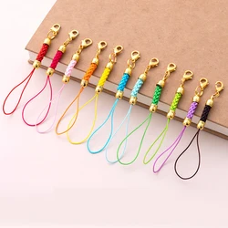 5/10pcs Keychain Rope with Jump Ring Lanyard Lariat Strap Cord for DIY Keyring Pendant Crafts Jewelry Making Supplies Wholesale