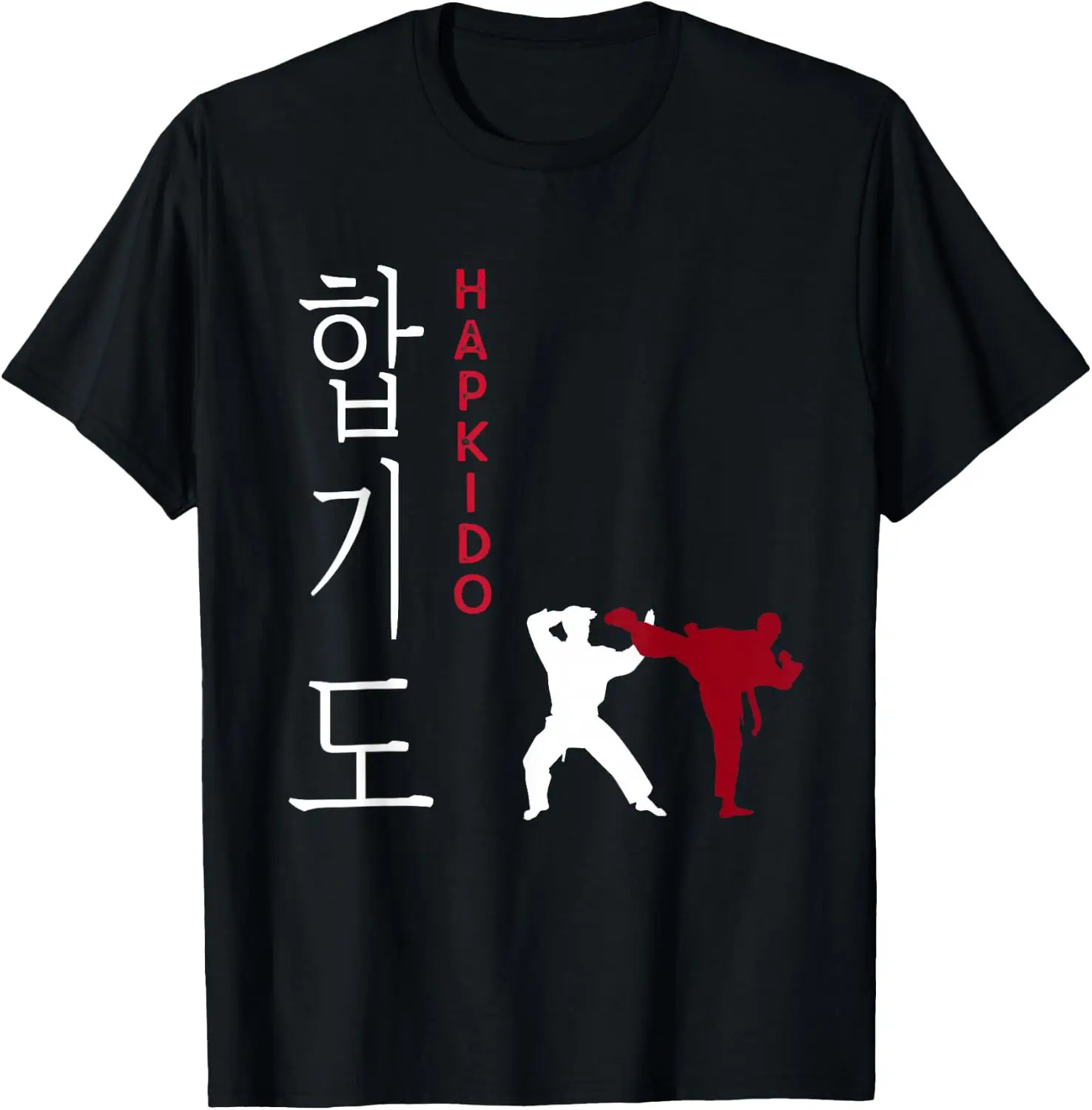 Hapkido Korean Martial Arts T-Shirt Personalized Clothing Funny Shirt Breathable Short Sleeve Tee Printed T-shirt