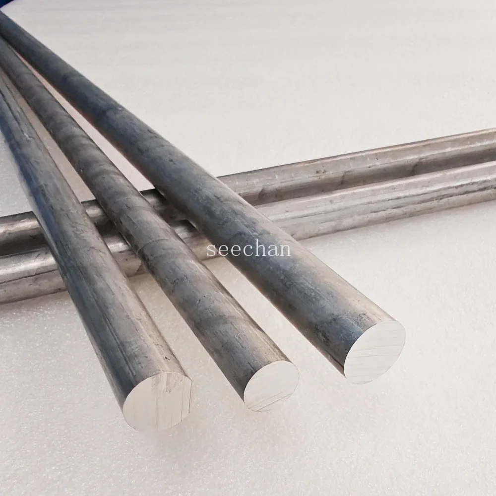 7075 Aluminum Rod Hard Round Alloy Rod CNC Metal Diameter 5mm 6mm 8mm 10mm 12mm 14mm 15mm Solid Aviation Aluminum Bar Machining