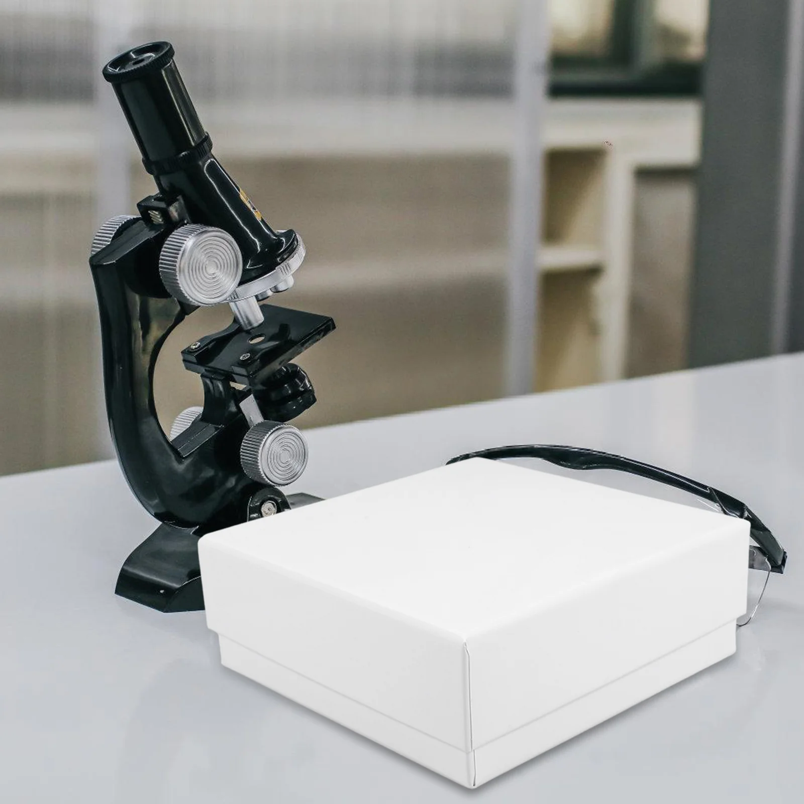 Cardboard Freezer Box for Centrifuge Tube Storage Flip Top Lab Sample Preservation Container Cryogenic Storage Waterproof