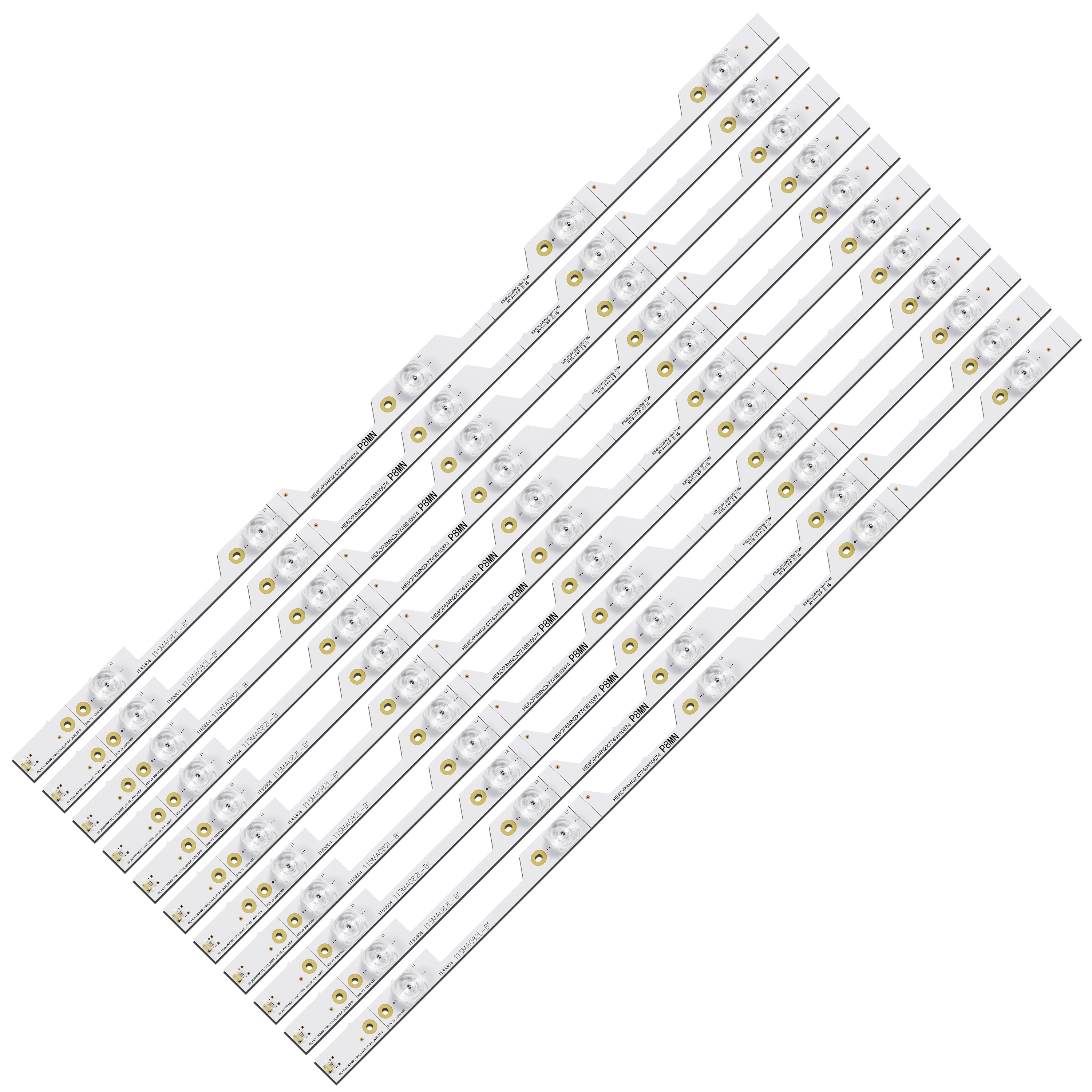 LED backlight bar 5LED For LED60N6000U LED60EC680US LED60N3700UA 60H6E 60R5800E 60R6E 60 HD600N3U22 11X5 3030C D6T
