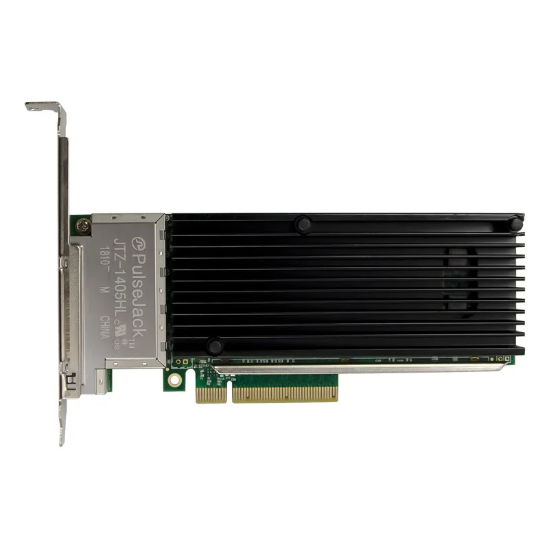 Placa de rede PCI-E 10G, X710-DA4, Servidor de computador Desktop, RJ45 Synology, Soft Router, 4 Portas