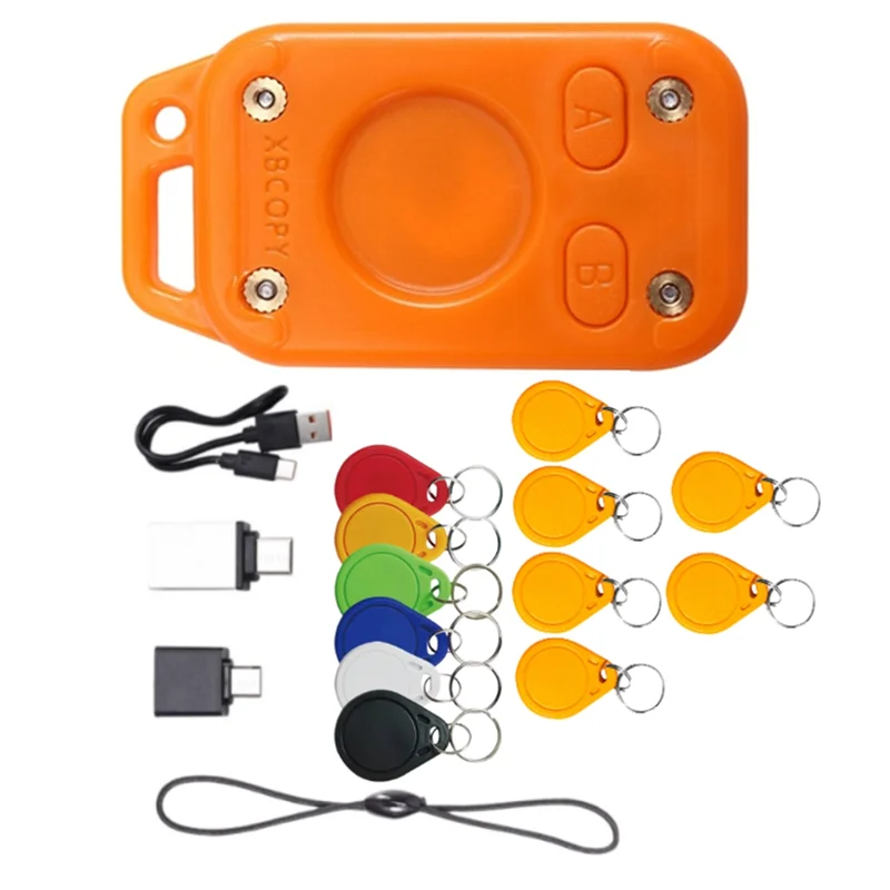 

FFYY-Smart Reader+ 6CUID/UID Keychain Chameleon V2.0 Restart RFID Emulator 125Khz 13.56Mhz Chameleon Ultra Card Duplicator