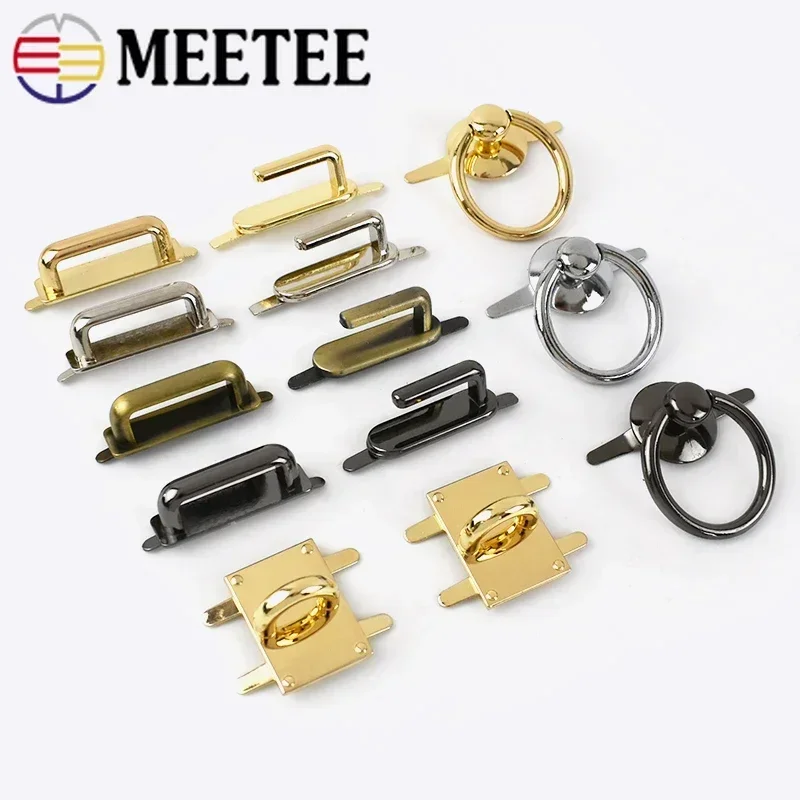 2/3/4/5Pcs Metal Buckles For Handbag Strap Arch Bridge Bags Webbing Decorative Clasp Connector Hook DIY Sewing  Accessories