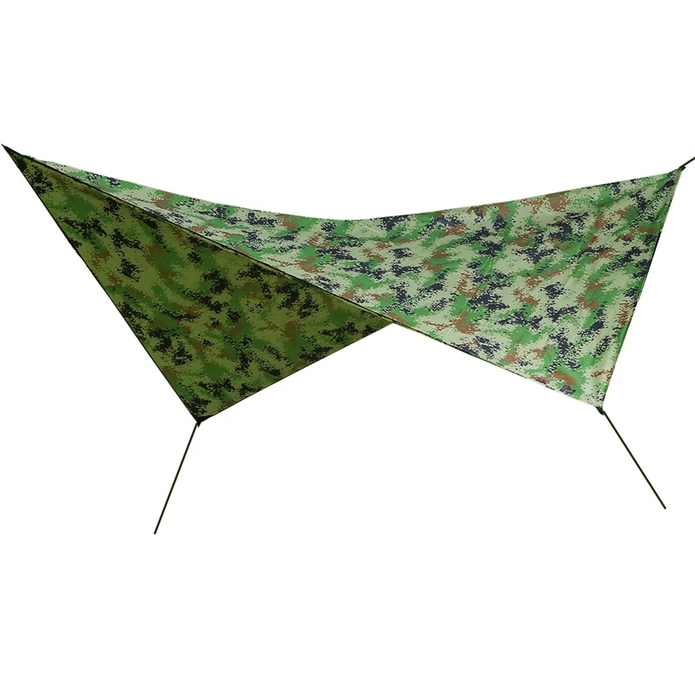 

Waterproof Sun Shade Sail Outdoor Camping Tent Awning Garden Pool Shade Canopy Picnic Mat Multi Function Sun Shelter For Beach
